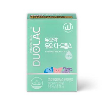 [선물대전] 듀오락 듀오 디 드롭스 7.5ml 3개 (*135일분) +베이비 10일