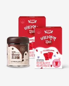 [업그레이드] 듀오락 생유산균 초코볼 10억 1개+비타면역꾸미 2개