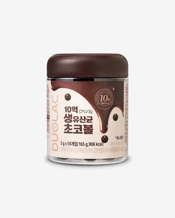[업그레이드] 듀오락 생유산균 초코볼 10억 1개 (55알)