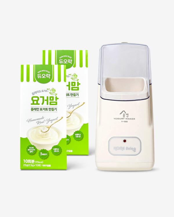 듀오락 요거맘 2개(20회)+요거트제조기