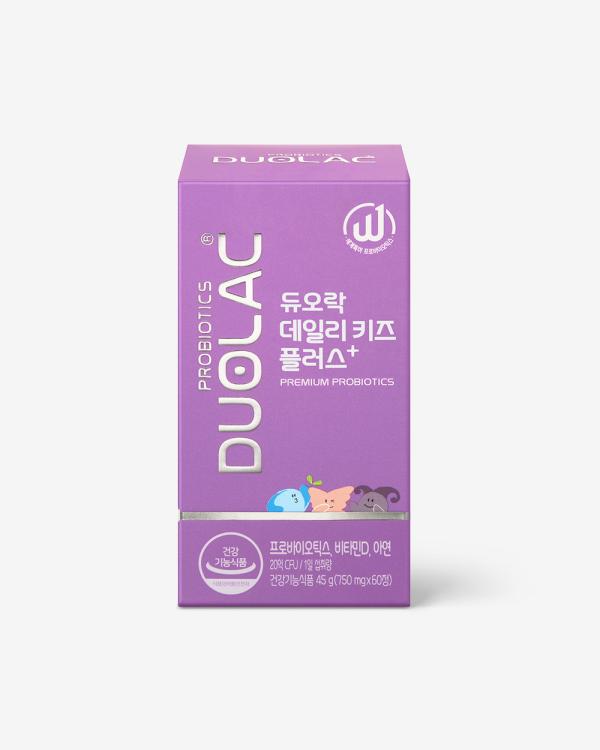 듀오락 데일리키즈 플러스 초코맛 1개 (30일분)