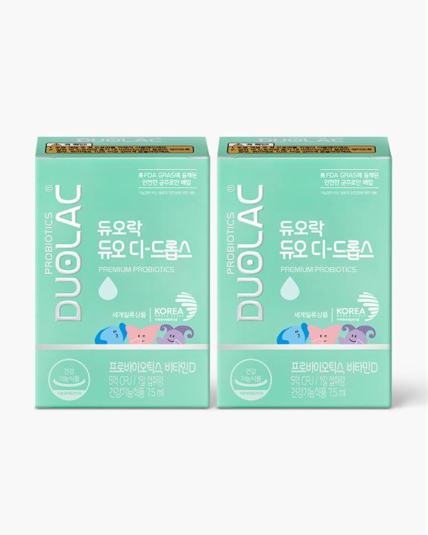 듀오락 듀오 디 드롭스 7.5ml 2개 (약90일분)