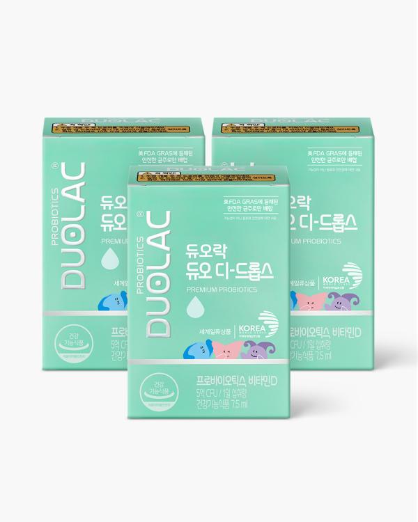듀오락 듀오 디 드롭스 7.5ml 3개 (약135일분)