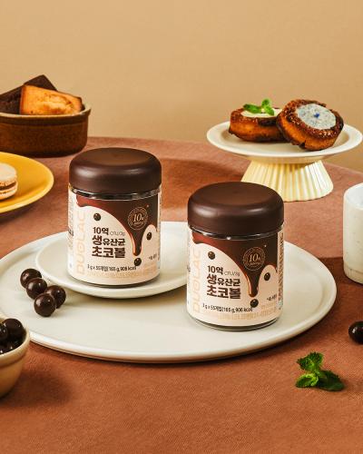 [블프 페스타] 듀오락 생유산균 초코볼 10억 2개 (110알)