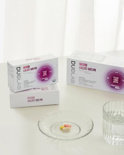 [블프 페스타] 듀오랩 시너지 뷰티팩 14일분 1개 [소비기한:26.03.27까지]
