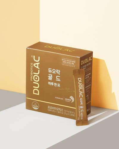 [홀리데이] 듀오락 골드 하루 한 포 2개 (60일분)