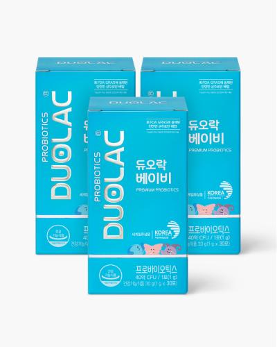 듀오락 베이비 3개 (90일분)