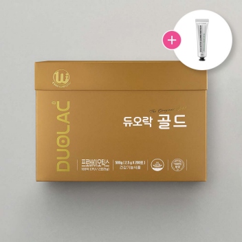 [사은품증정] 듀오락 골드100일+락토클리어 카밍핸드밤1개
