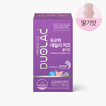 듀오락 데일리키즈 딸기맛 1개 (30일분)