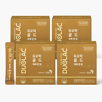 듀오락 골드 하루 한 포 4개 (120일분) 