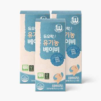 듀오락 유기농 베이비 3개 (90일분)
