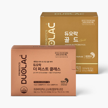 [세트] 듀오락 더 퍼스트 클래스 1개 & 골드 1개